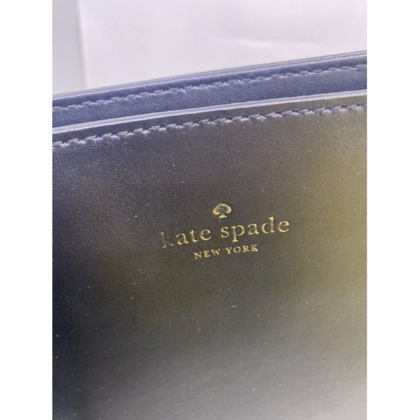 Kate Spade Large Shopper Black Leather Shoulder Bag