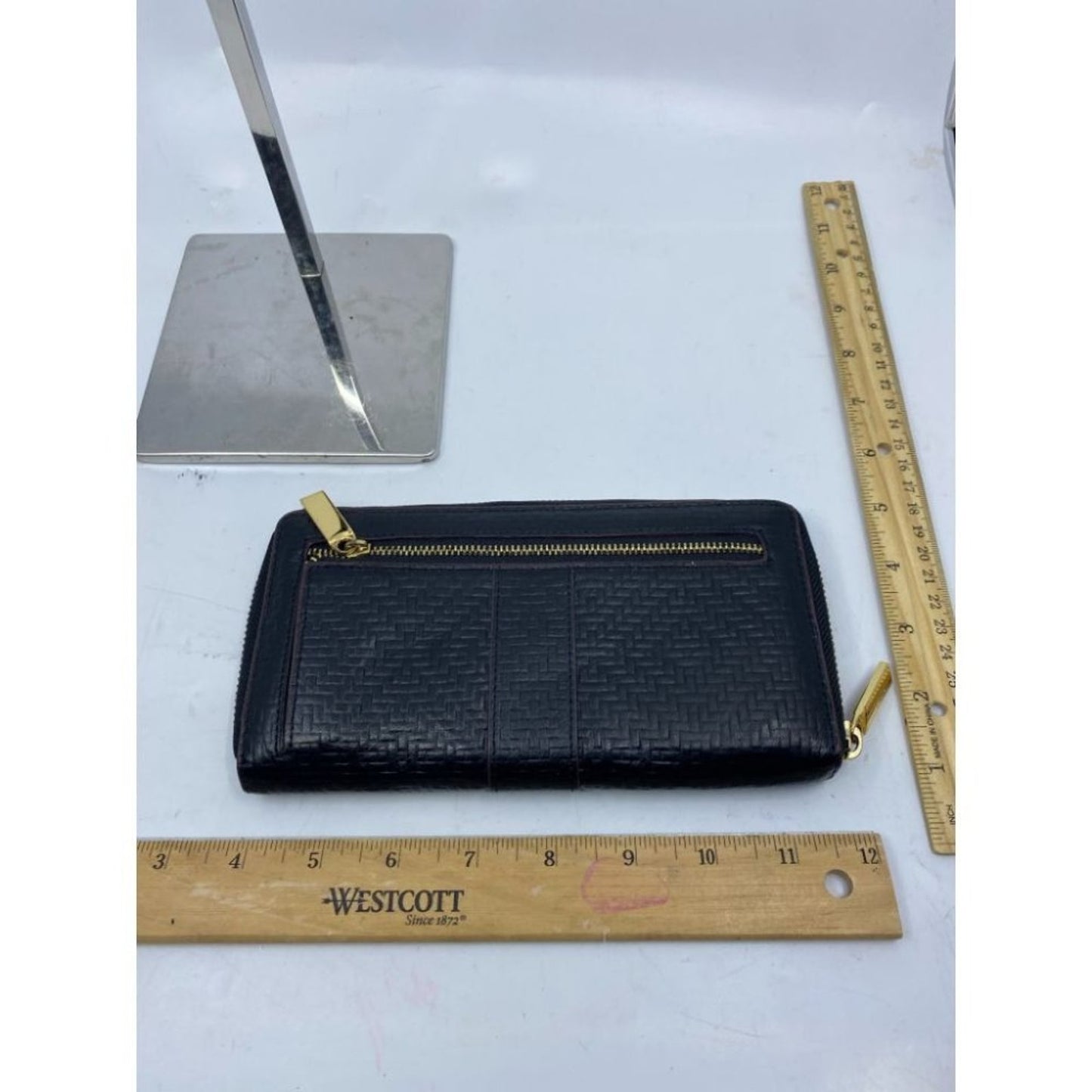 NWOT Lodis Black Leather Wallet