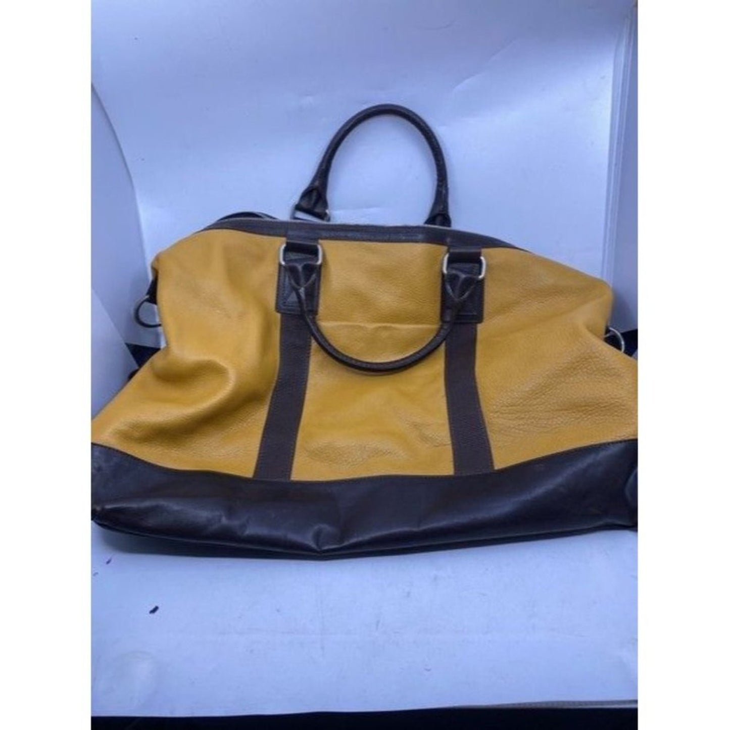 Marco Buggiani Browntan Leather Weekendtravel Bag