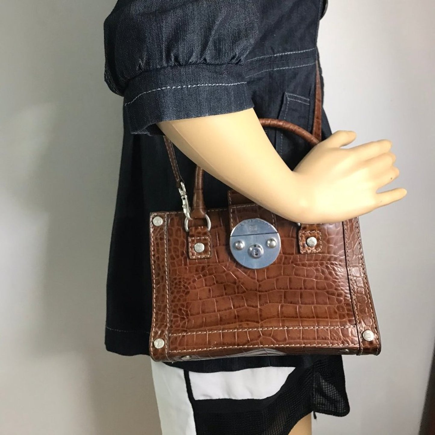 Michael Kors Brown Medium Leather CrossBody Bag