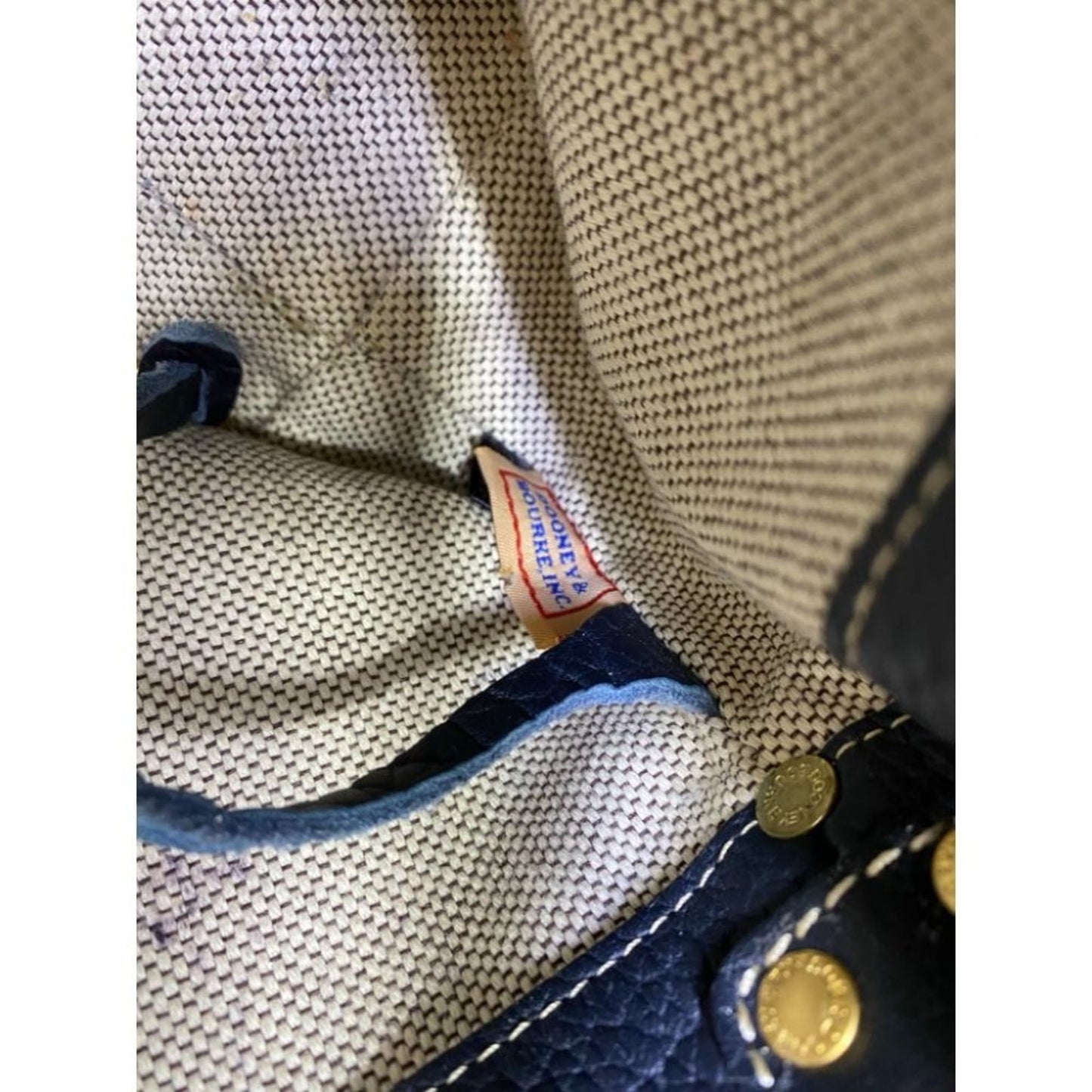 DOONEY & BOURKE Purple Tan Mini Bag