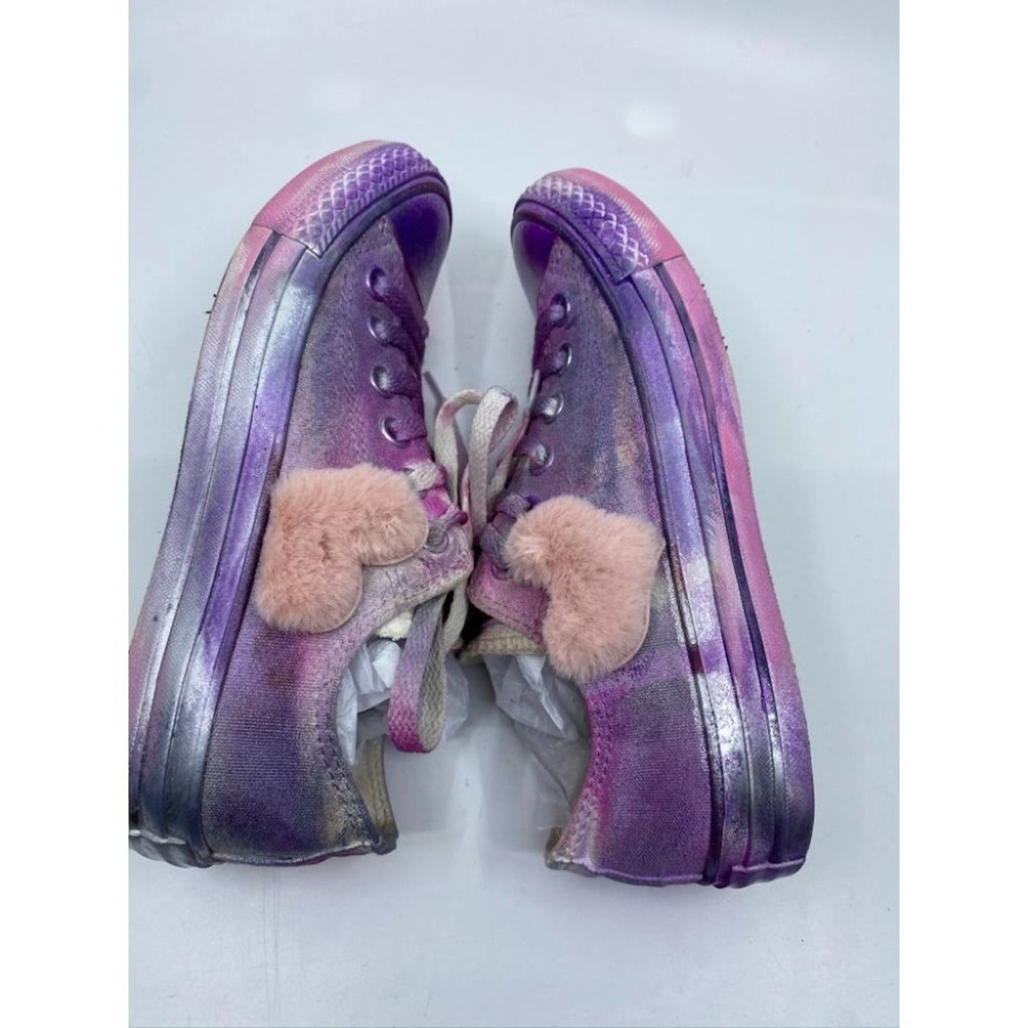 Converse Sneakers Customized with Multi Color 6.5