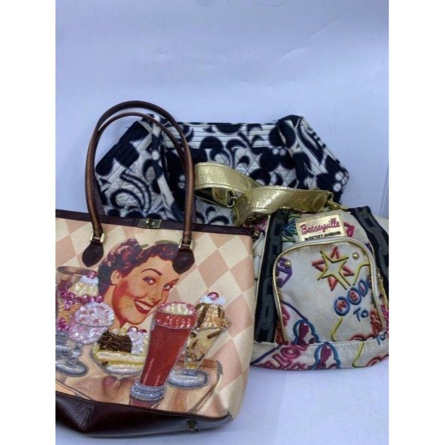 vera bradley lot of mixed brands betsey johnson mu
