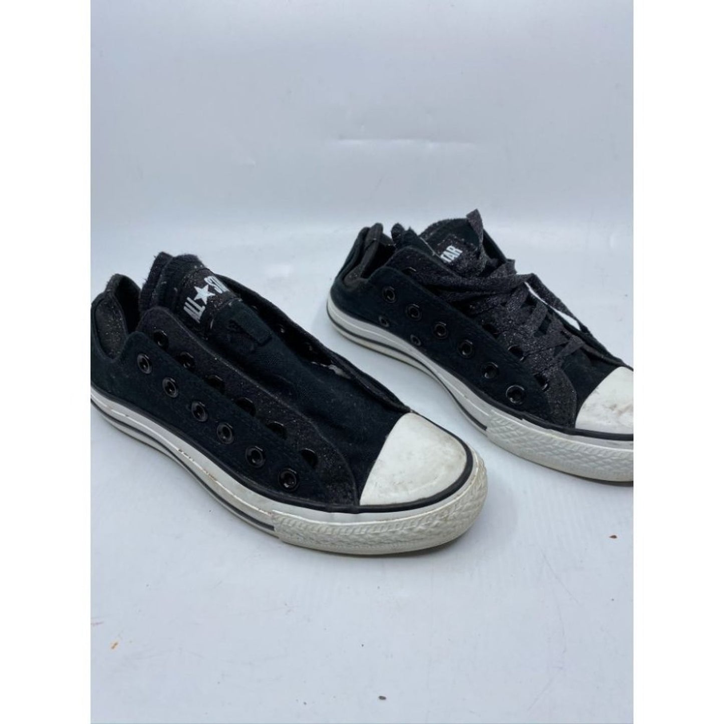 CONVERSE Sneakers White Black Men's Size 5