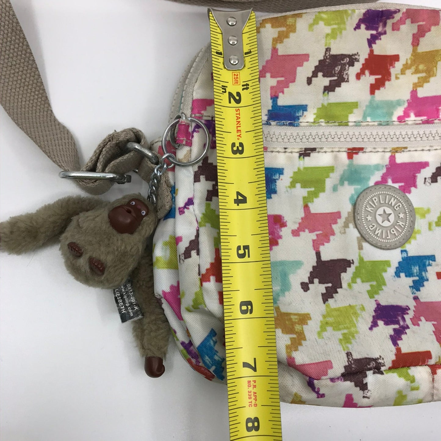 Kipling Multi Color Nylon Cross Body Bag
