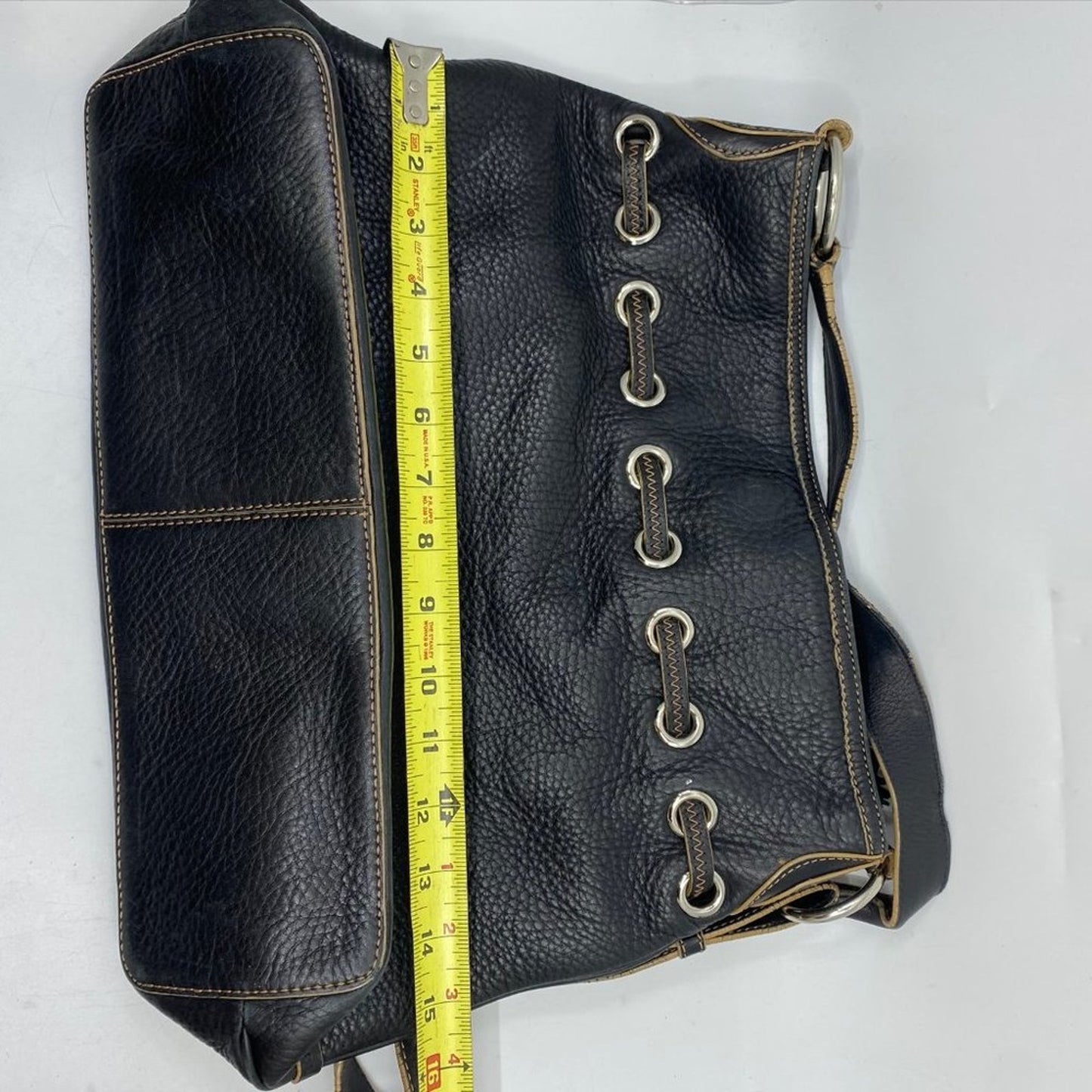 Cole Haan Black Leather Crossbody Bag