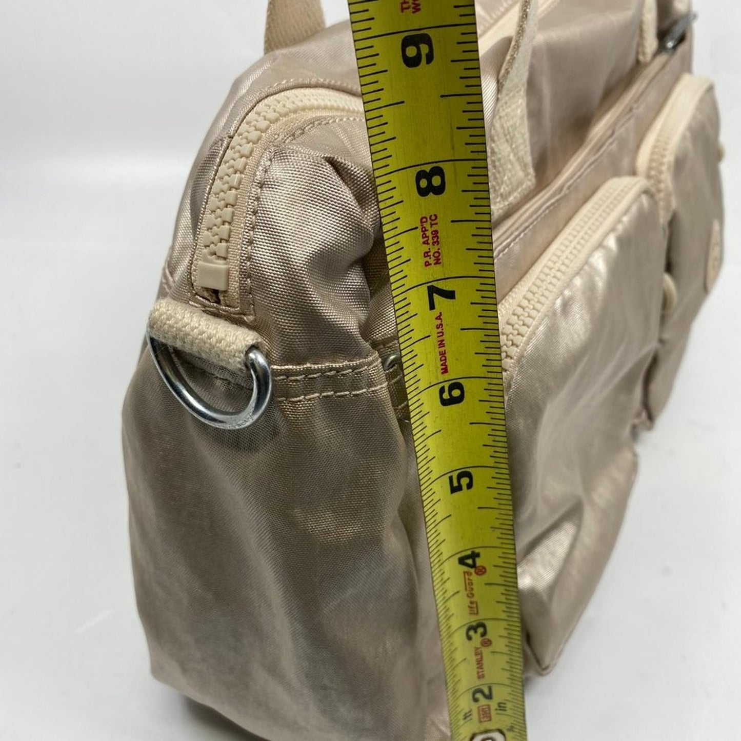 Kipling Tan Nylon Handbag