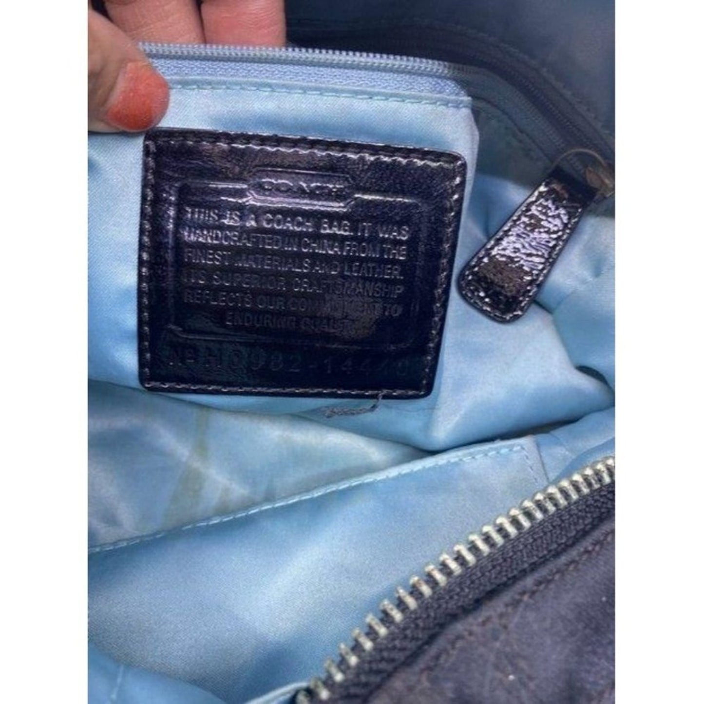 coach w w detachable specialty tie accent black sh