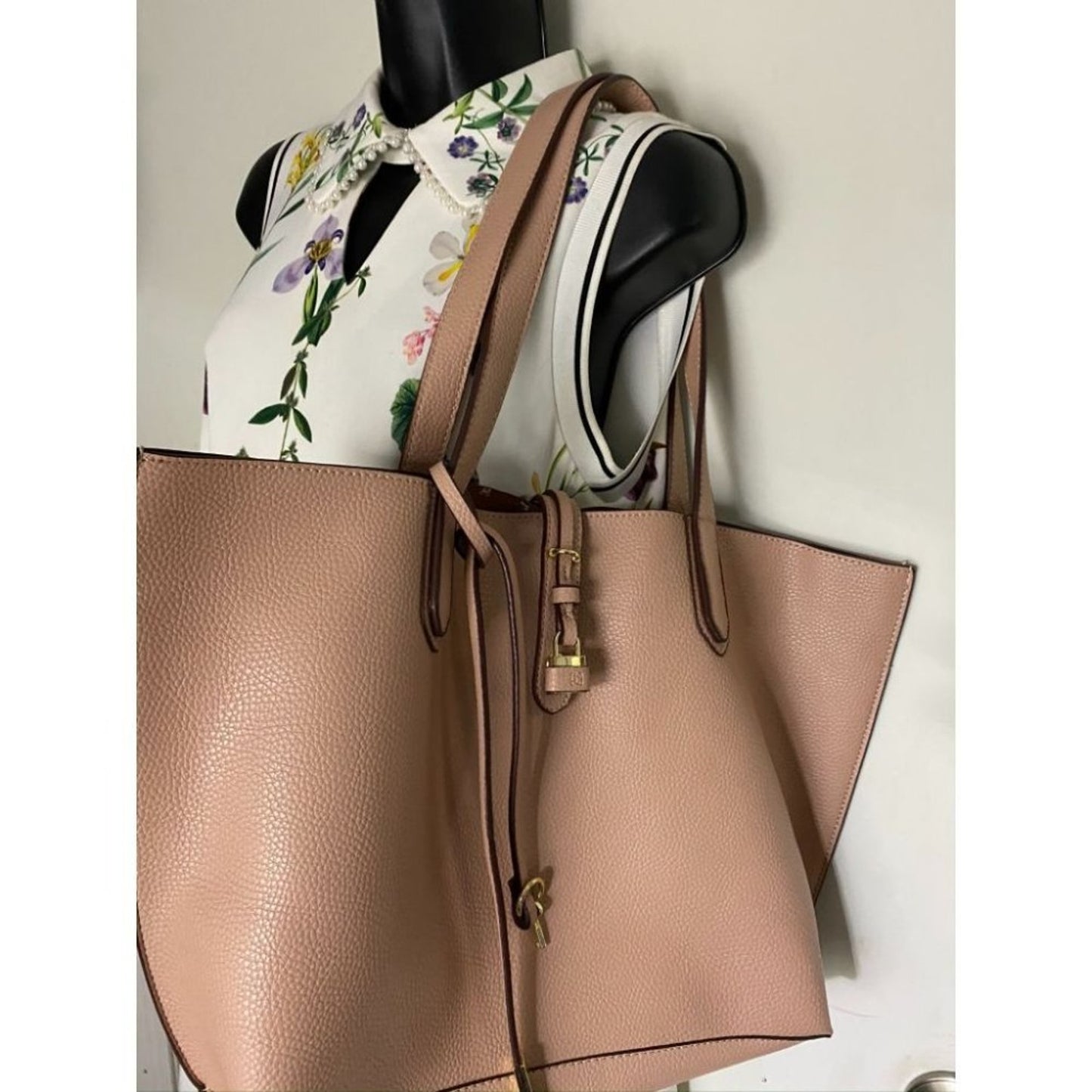 Tutilo New York Large Pink Tote Bag