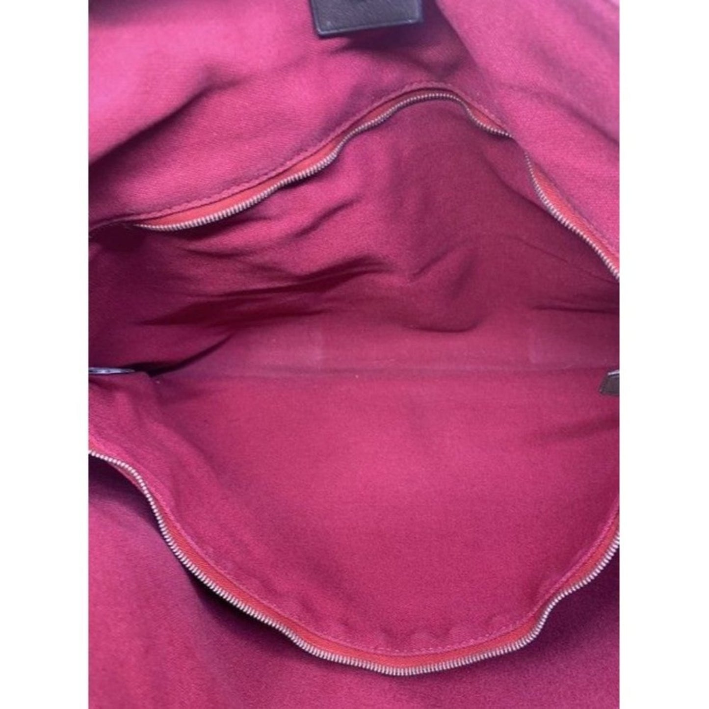 Hermes Sac Troca Horizontal Mm Red Cotton Tote