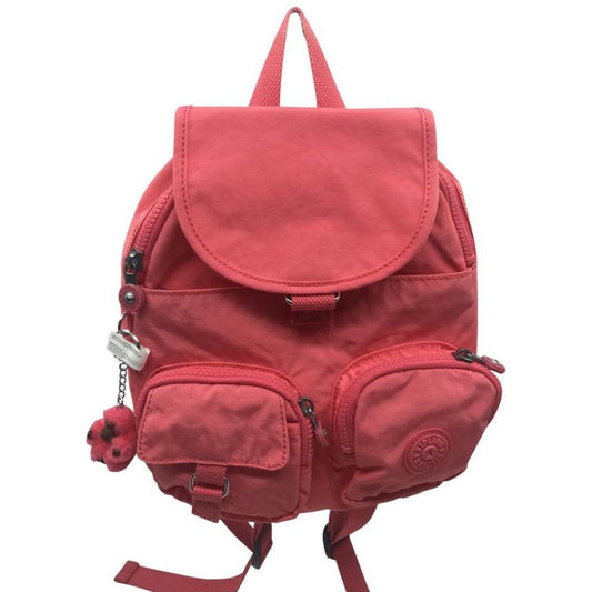 Kipling Pink Nylon Backpack