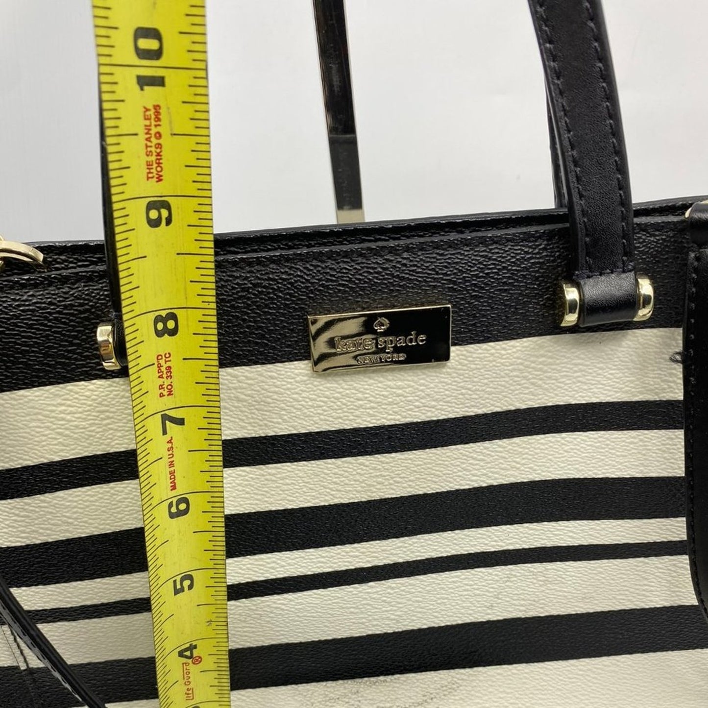 Kate Spade Black & White Medium Crossbody Bag