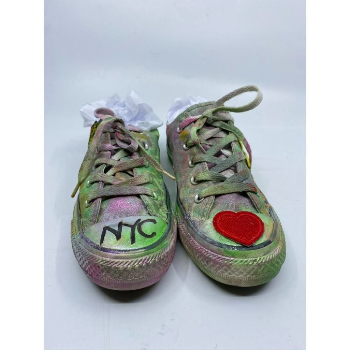 Converse Sneakers Customized Multi Color Women's 6
