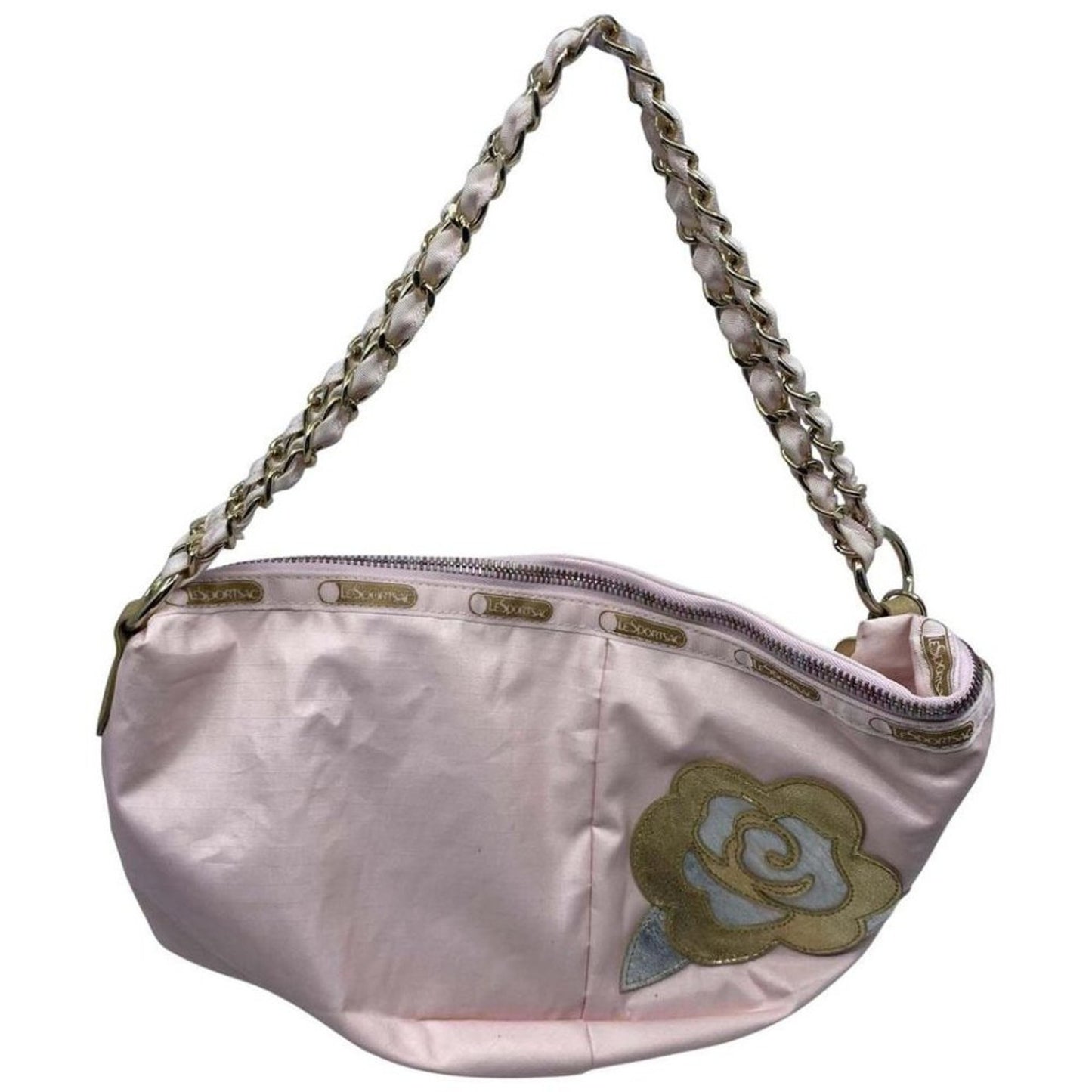 LeSportsac Baby Pink Nylon Shoulder Bag