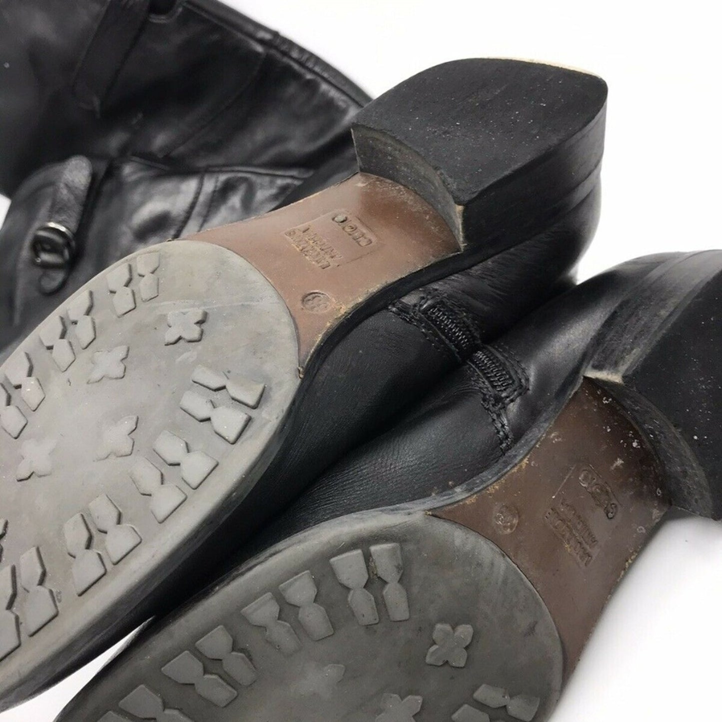 LAVORAZIONE ARTIGIANA Leather Boots Size 8