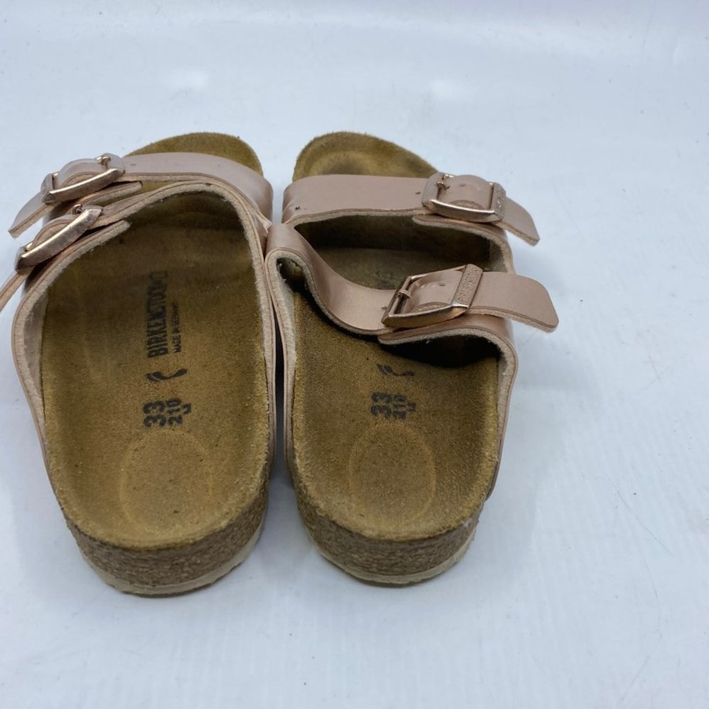 Unisex Birkenstock Alpro Gold Sandals Size: 4