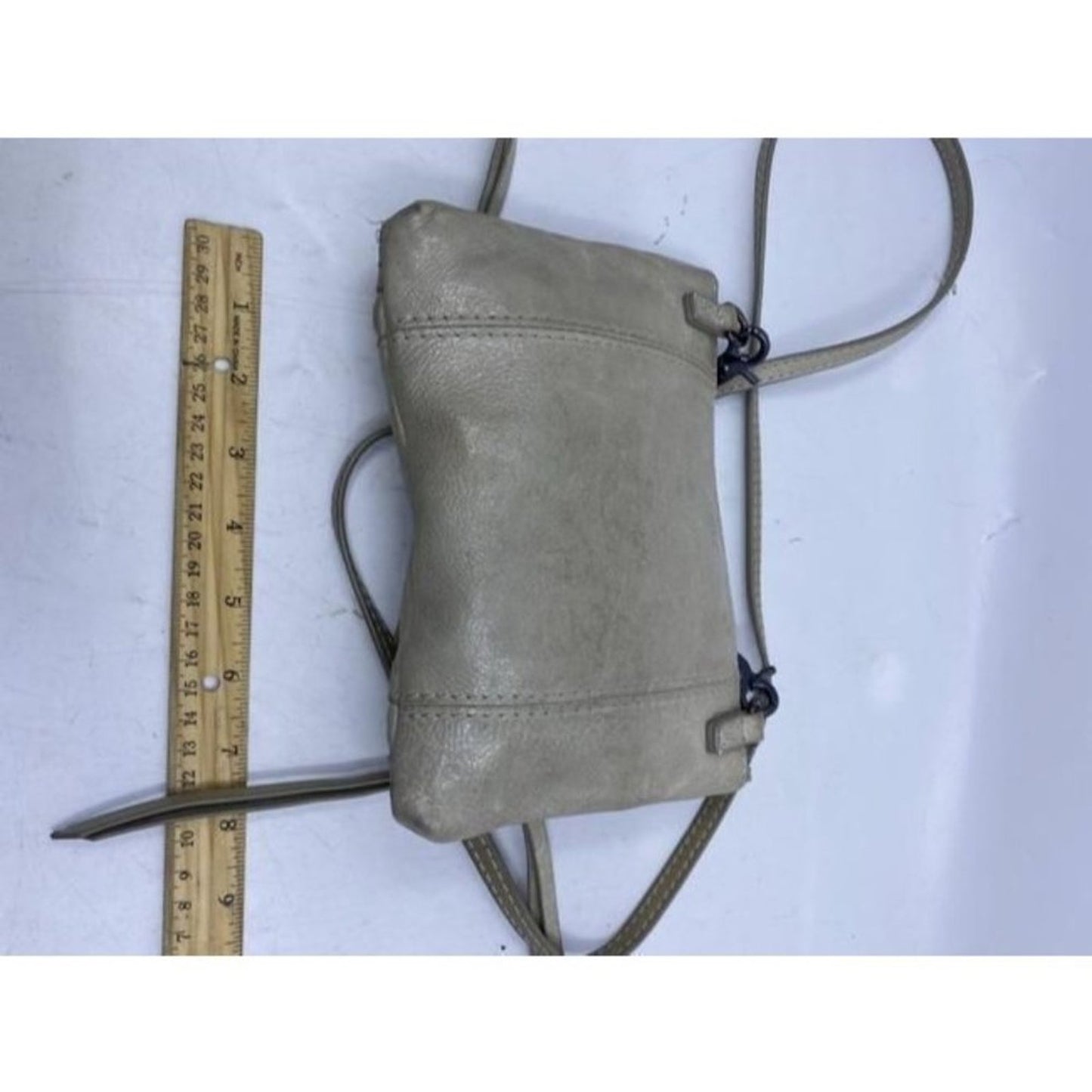 Botkier Logan Gray Leather Cross Body Bag
