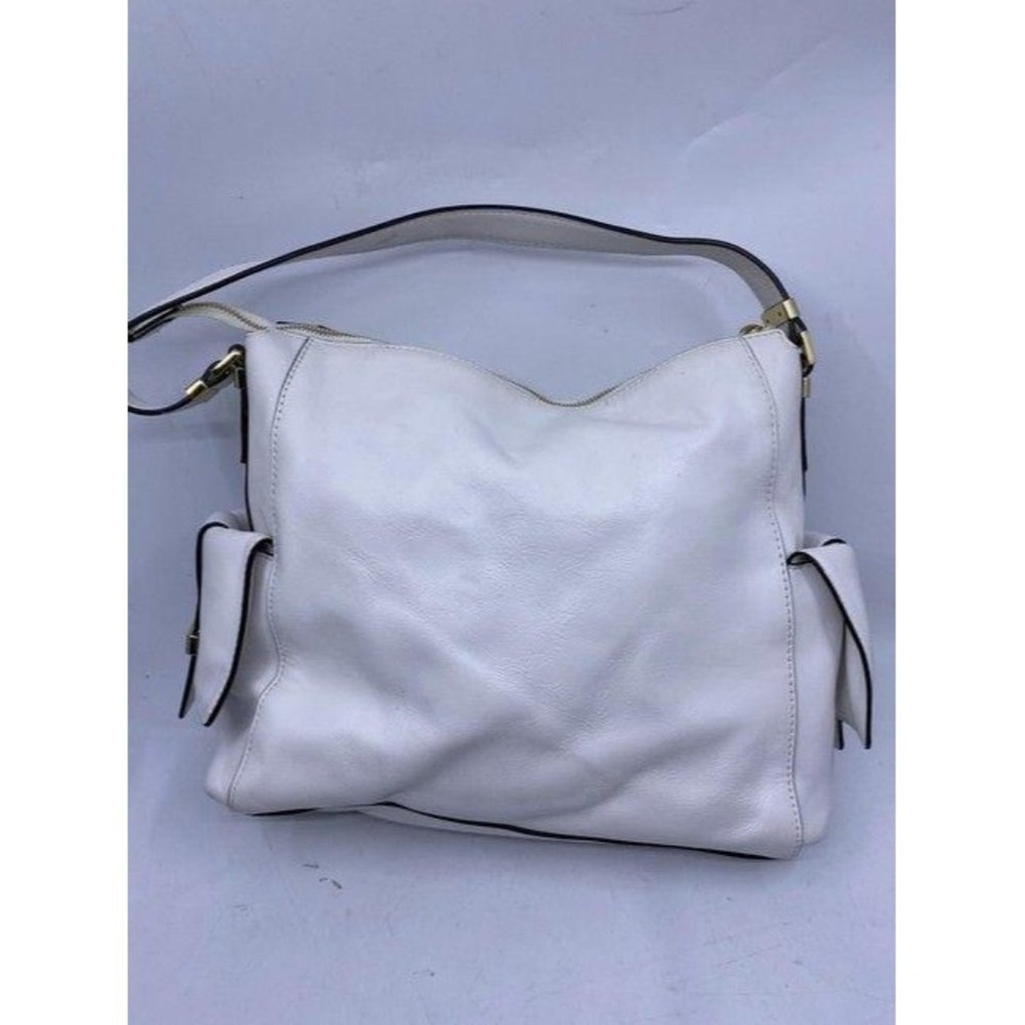 michael kors msrp white leather shoulder bag
