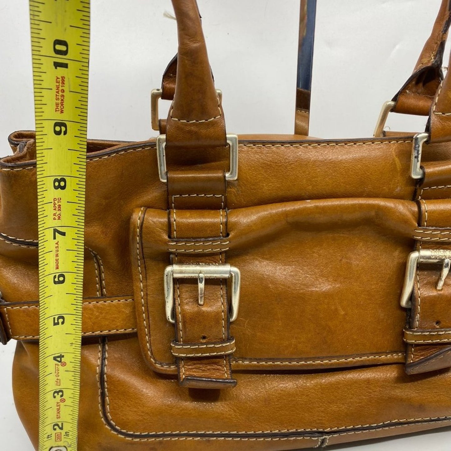 Michael Kors Large Brown Leather Shoulder Bag