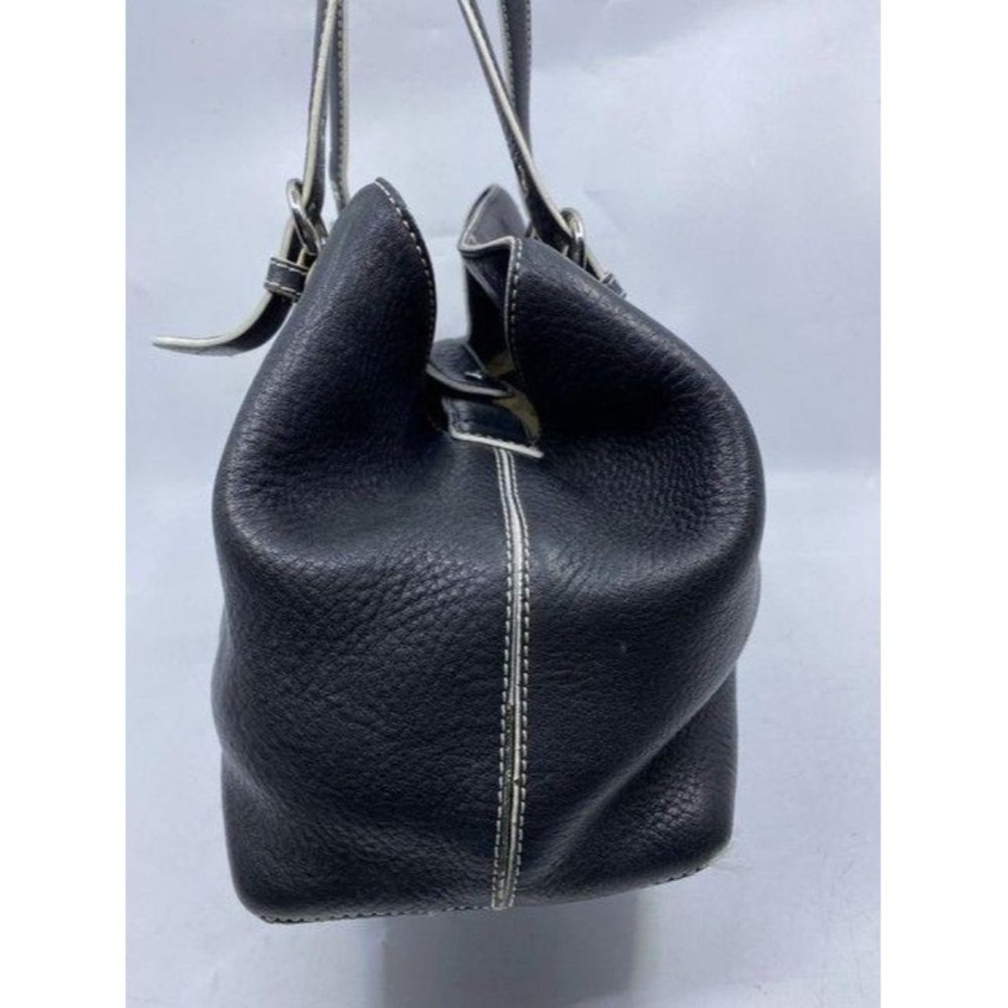 Cole Haan black leather shoulder bag