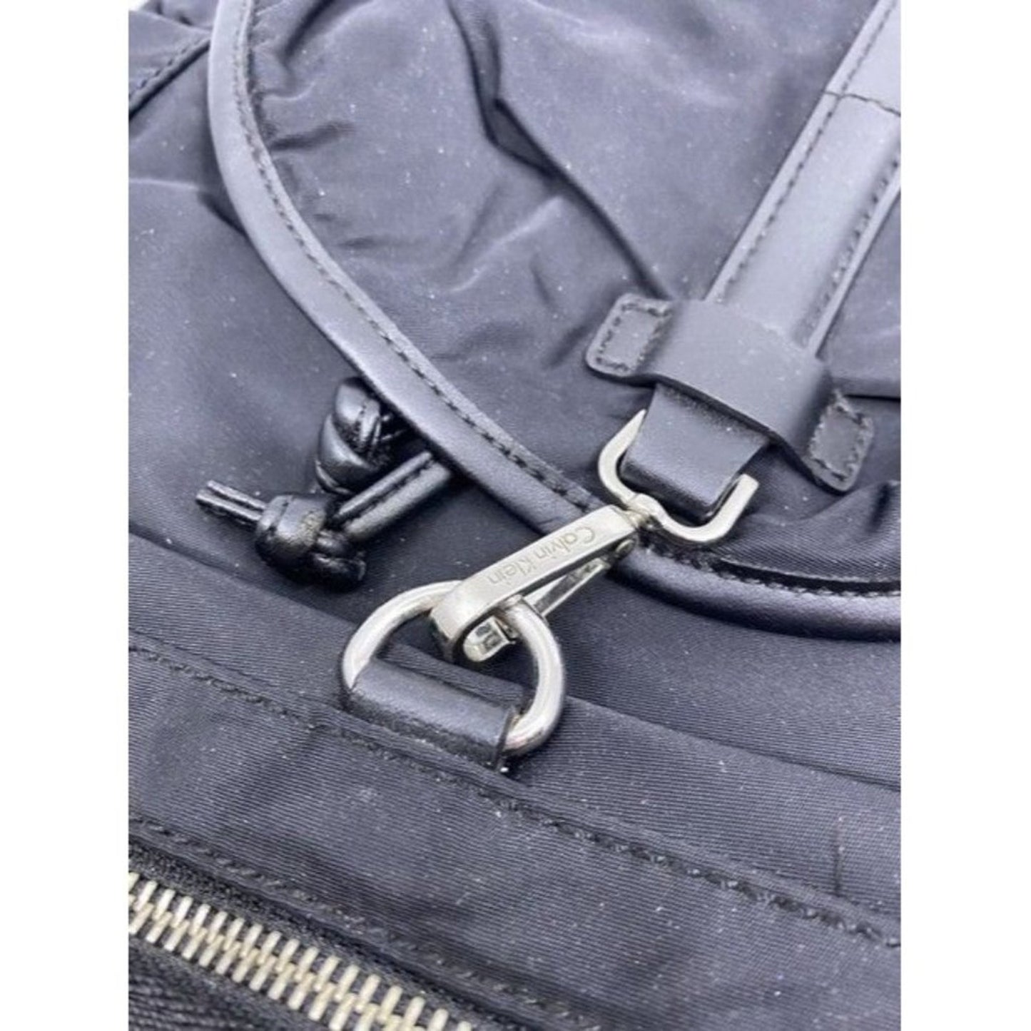 Calvin Klein Black Nylon Backpack