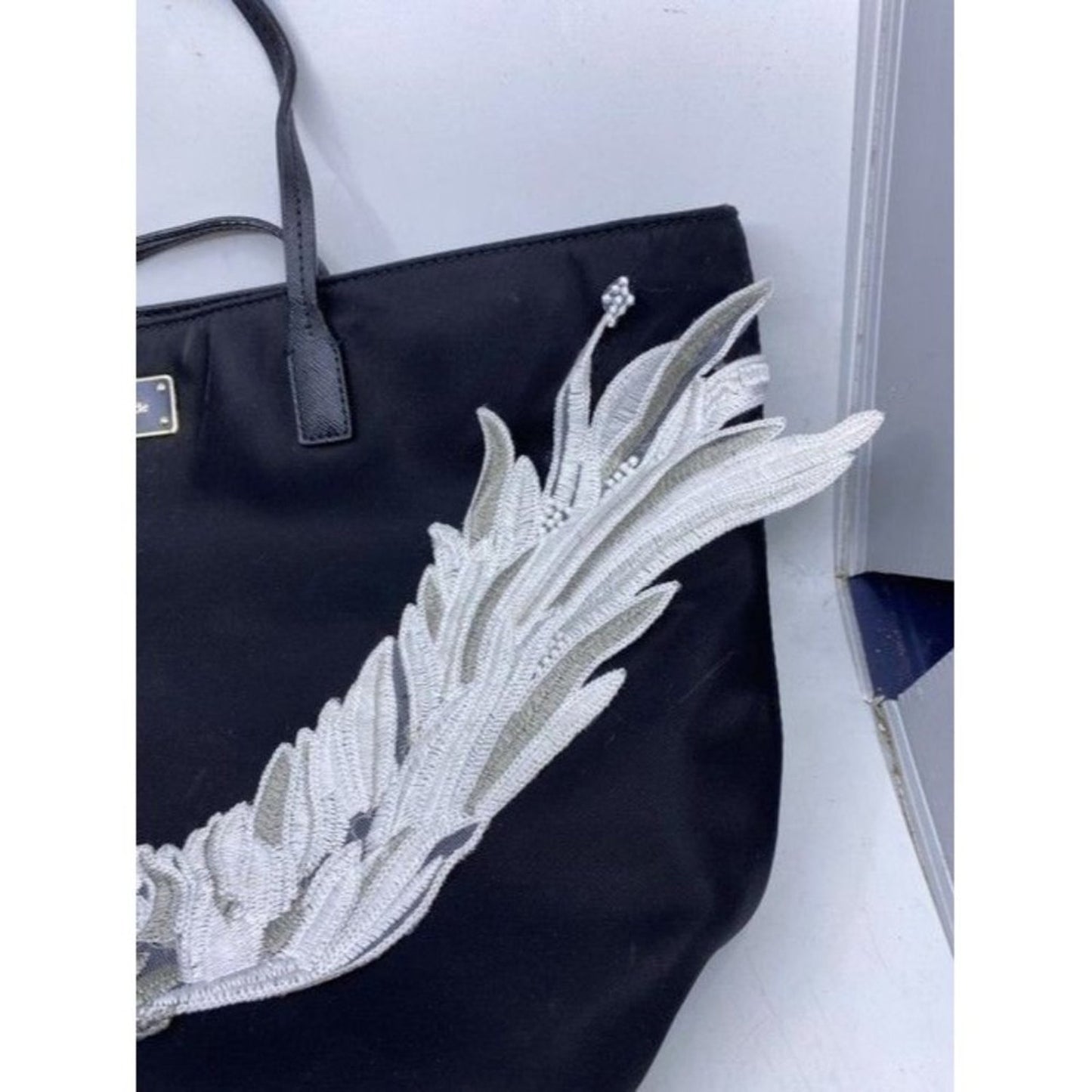 Kate Spade Customized By Me Black Fabric Shoulder Bag