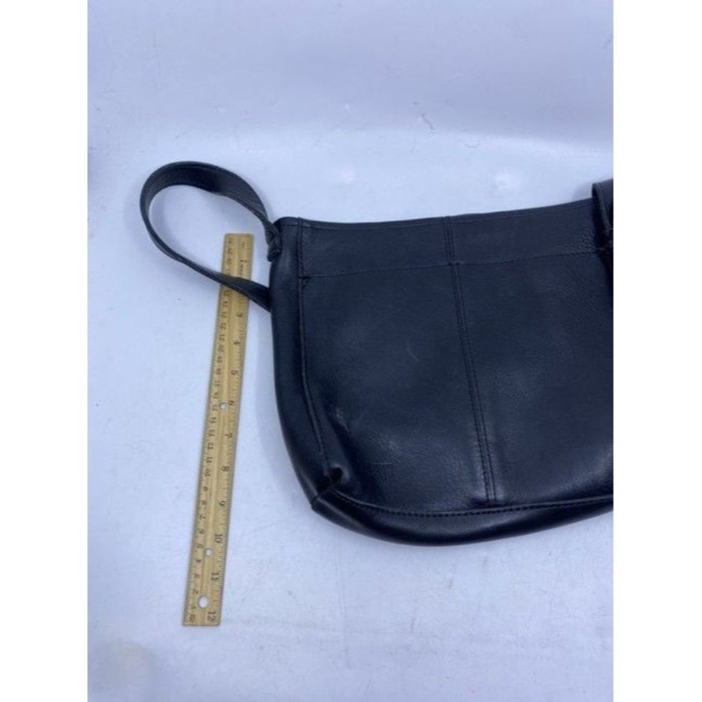 Unbranded Black Leather Cross Body Bag
