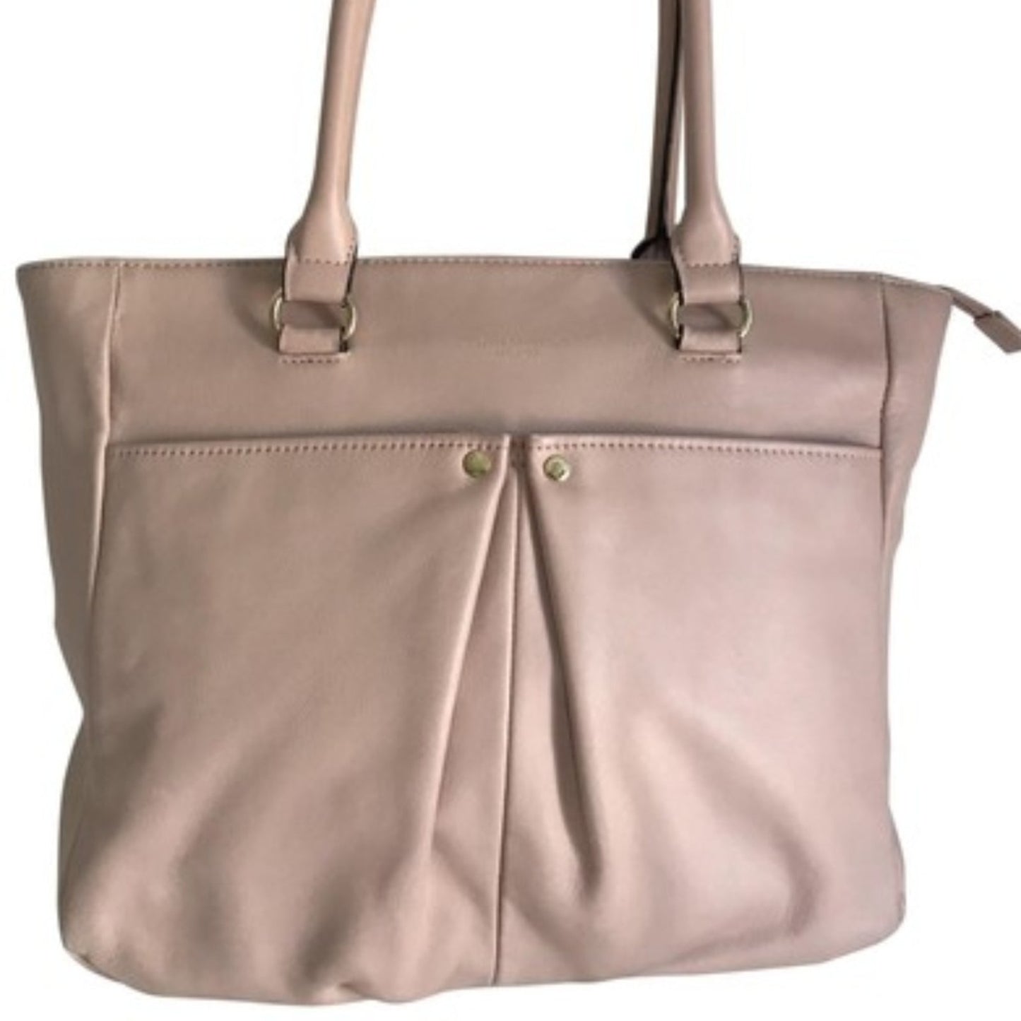 Tignanello Cream Leather Handbag MSRP $170