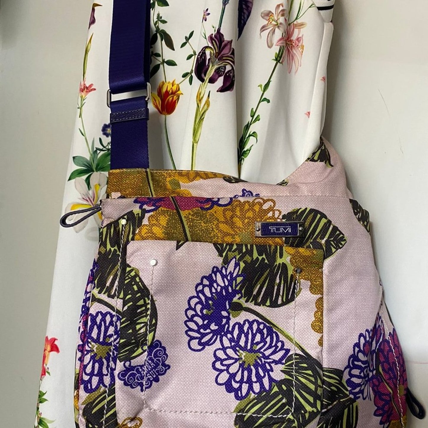 Tumi Multi Color Cross Body Designer Bag