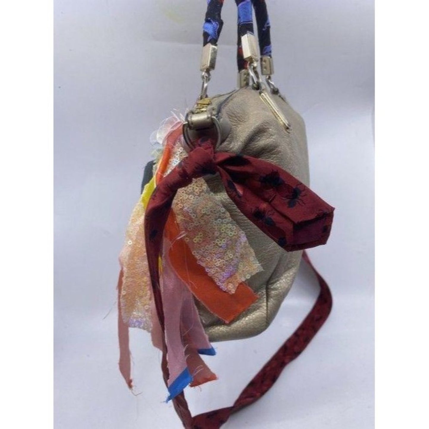 Coach shoulder bag w hand shoulder customized by m