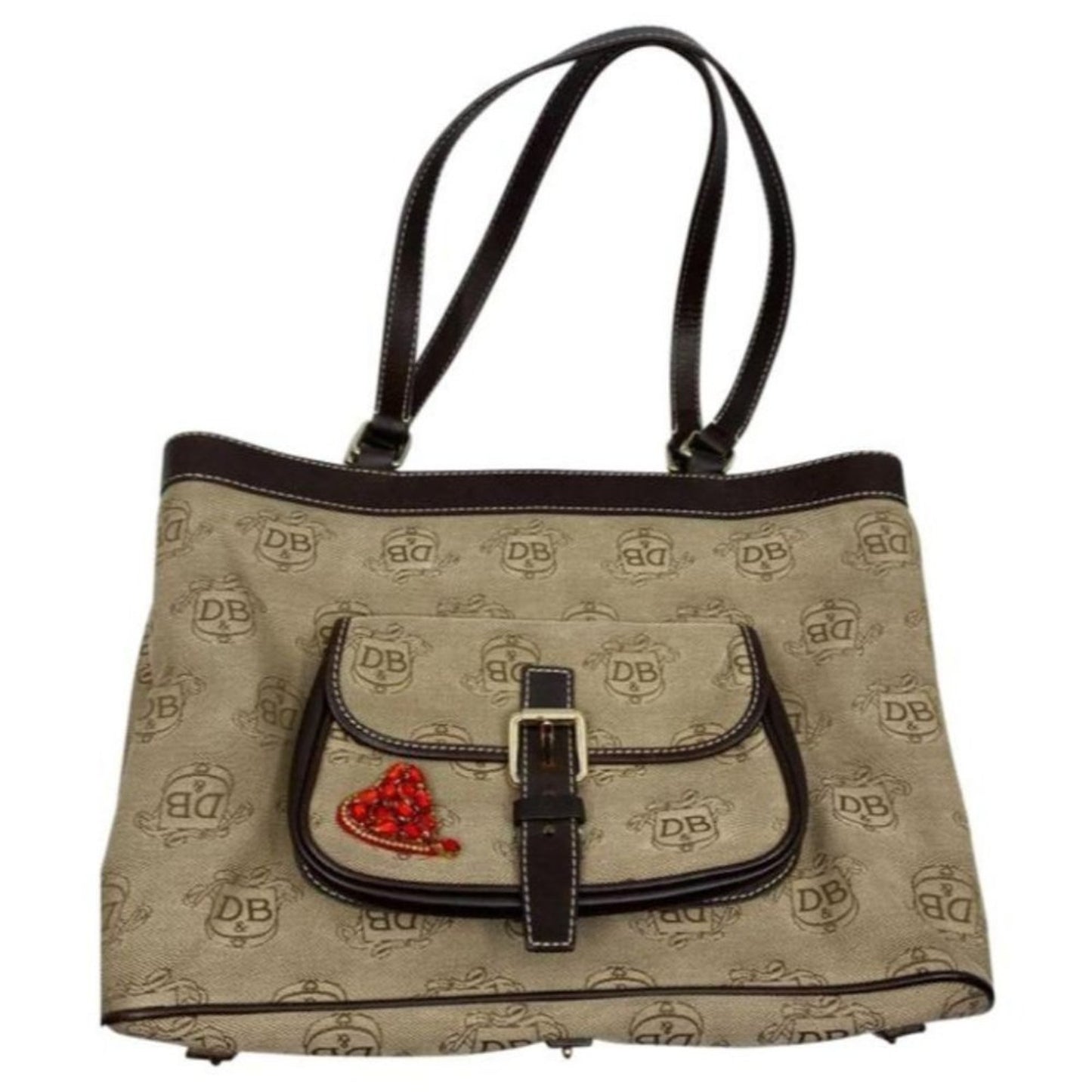 DOONEY & BOURKE Tan Brown Shoulder Bag Customized