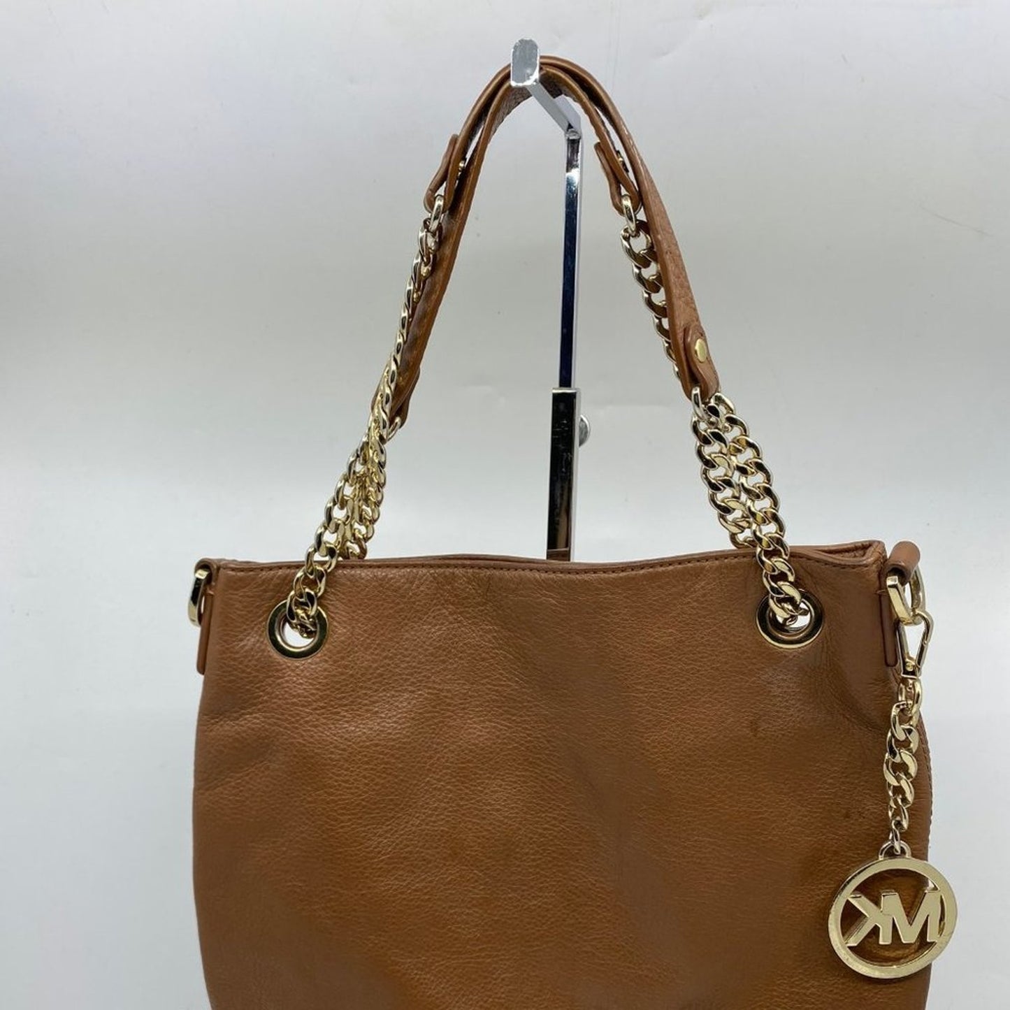 Michael Kors Medium Brown Leather Shoulder Bag