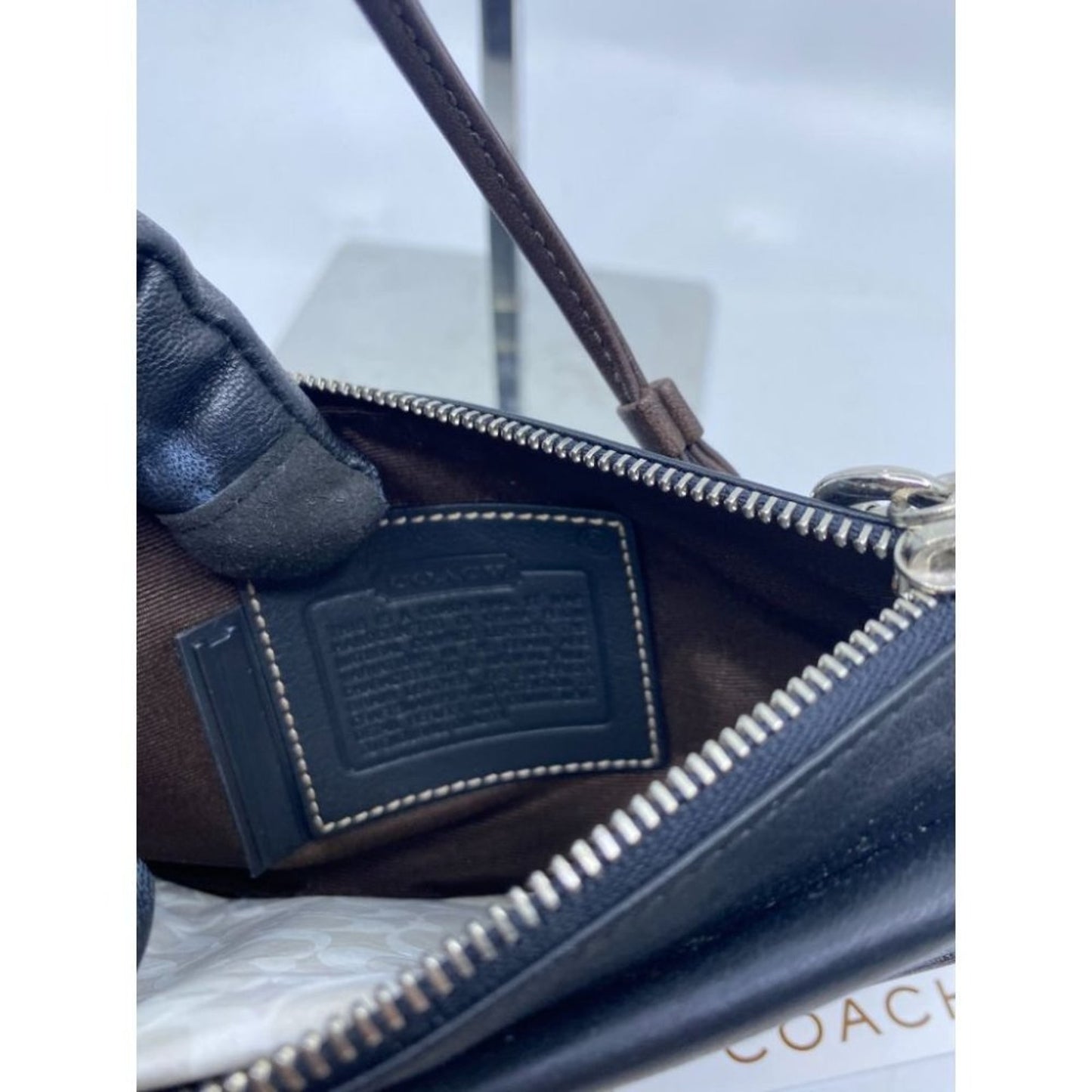 Coach Women's Black Wristelet