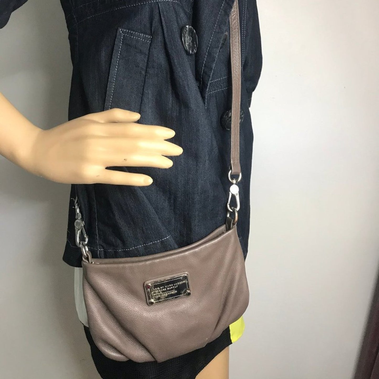 Marc Jacobs Brown Leather Crossbody Bag