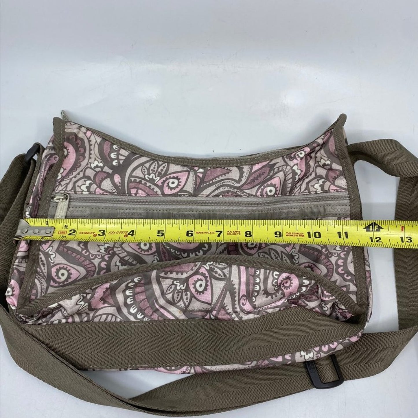Le Sportsec Mulicolor Nylon Crossbody Bag