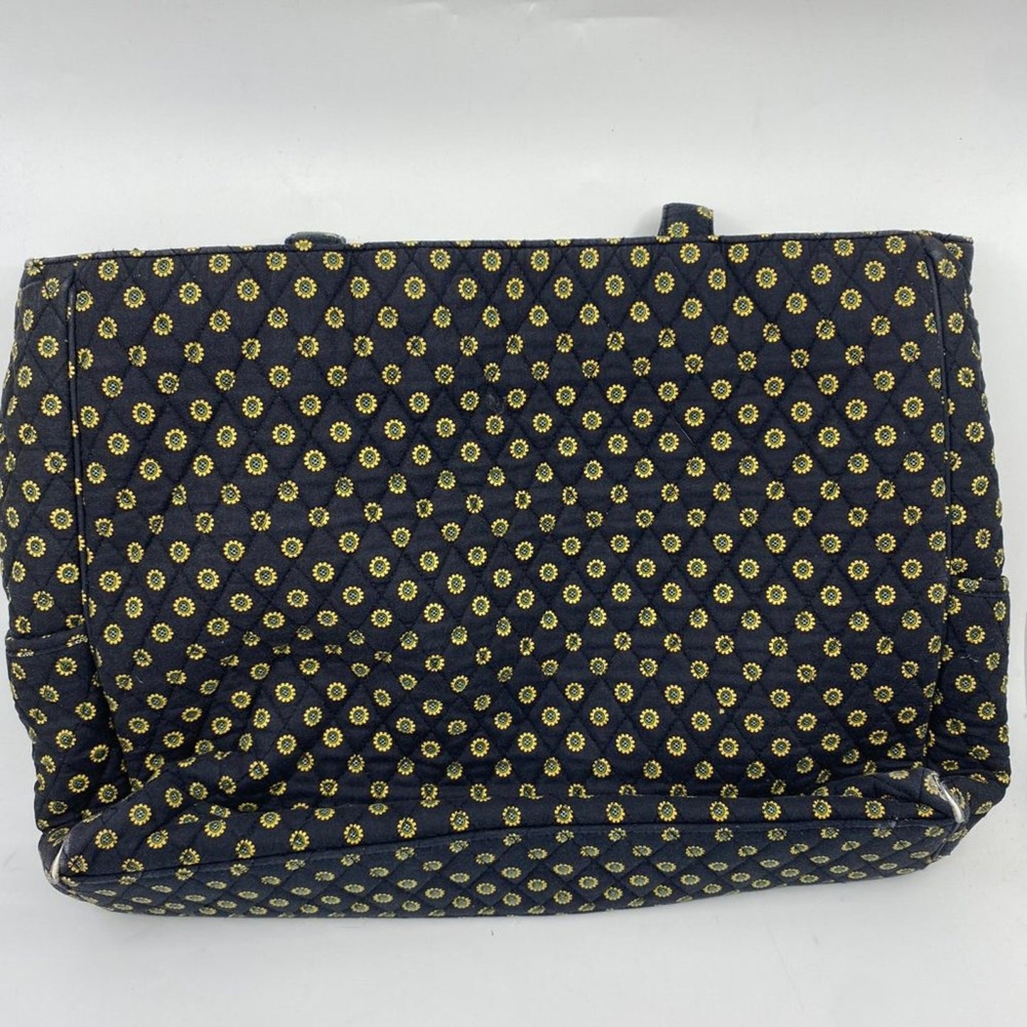 Vera Bradley Black Fabric Large Tote Bag