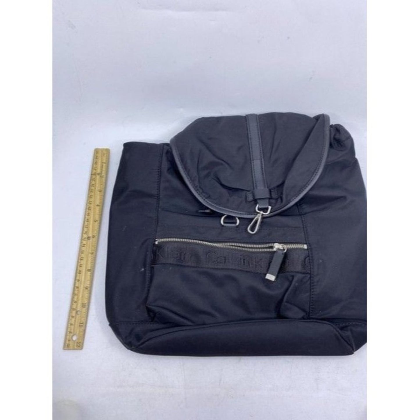 Calvin Klein Black Nylon Backpack