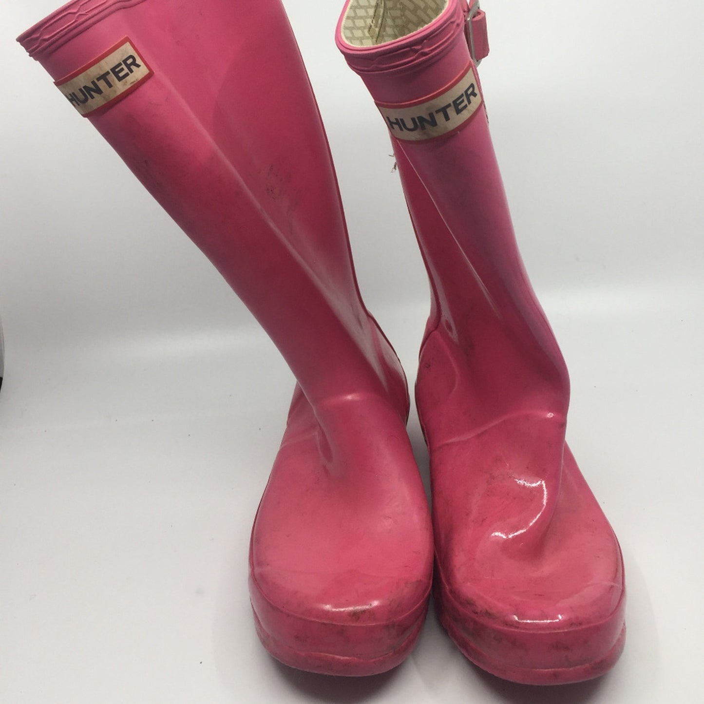 Unisex Hunter Boots Pink Size US 3M/4F