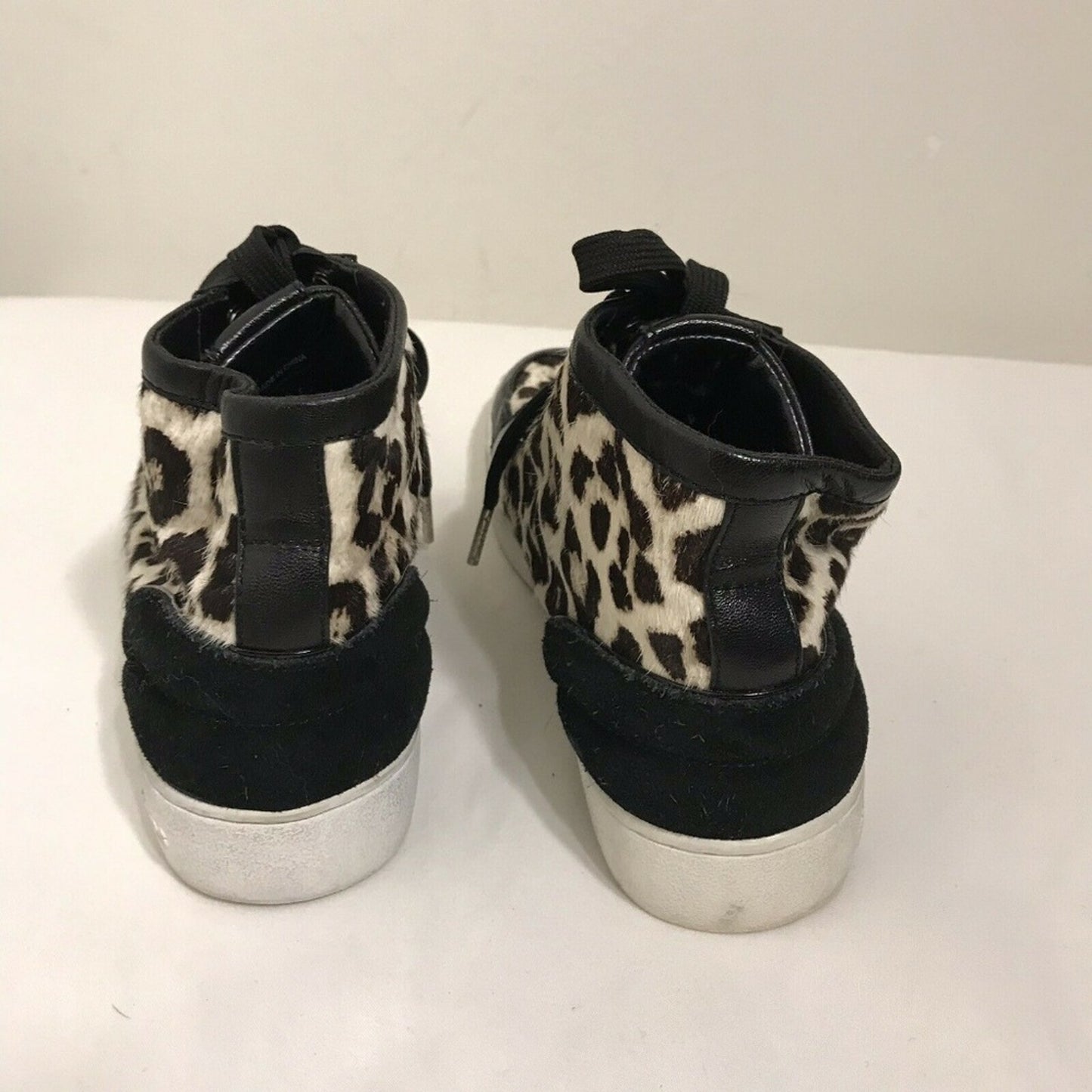 MICHAEL KORS Mid Top Pony hair Sneakers Size 6