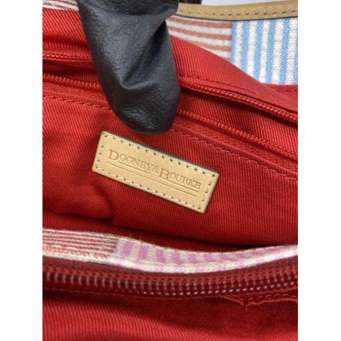 dooney and bourke handbag w strap multicolor canva