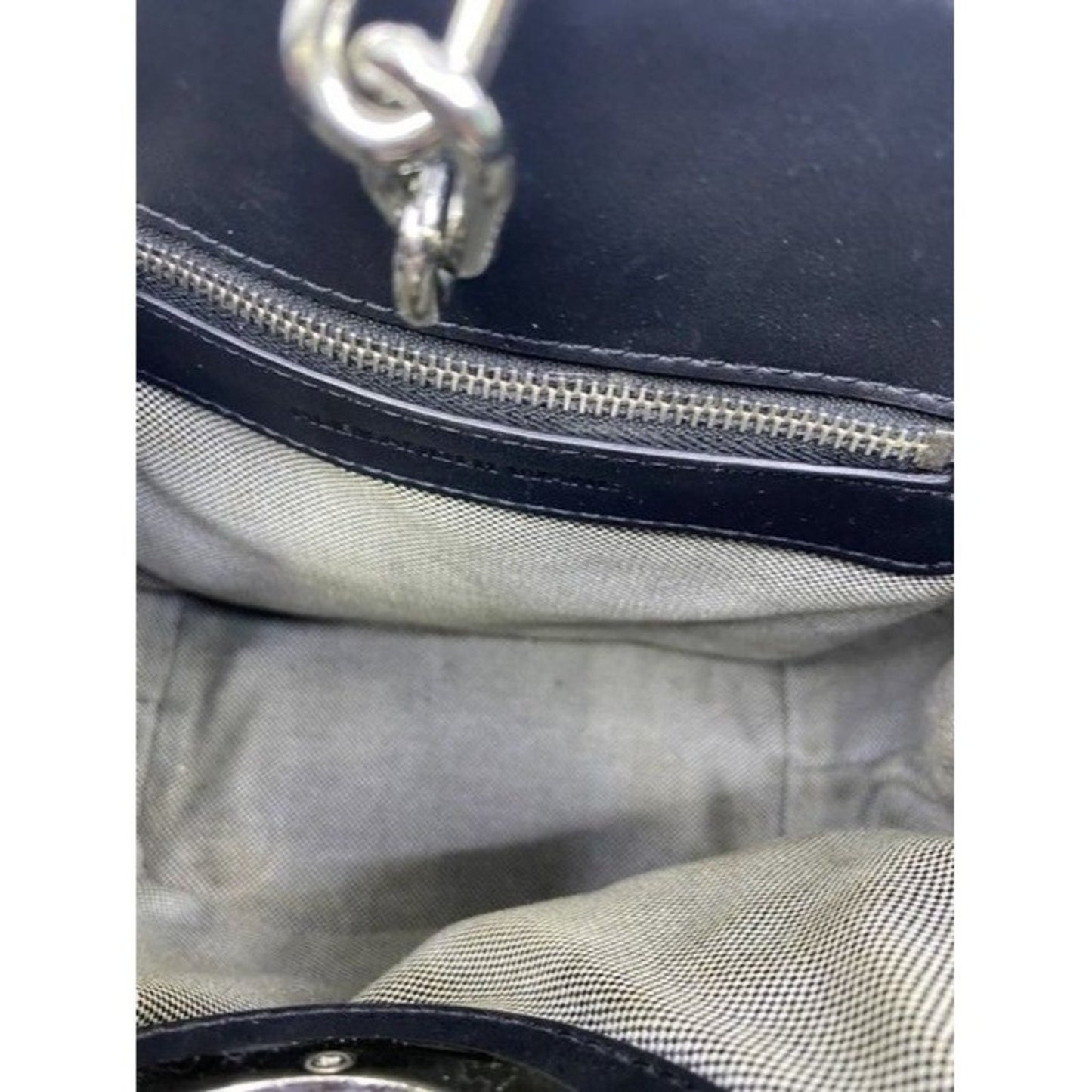 Alexander Wang Bucket Riot Black Leather Cross Body Bag