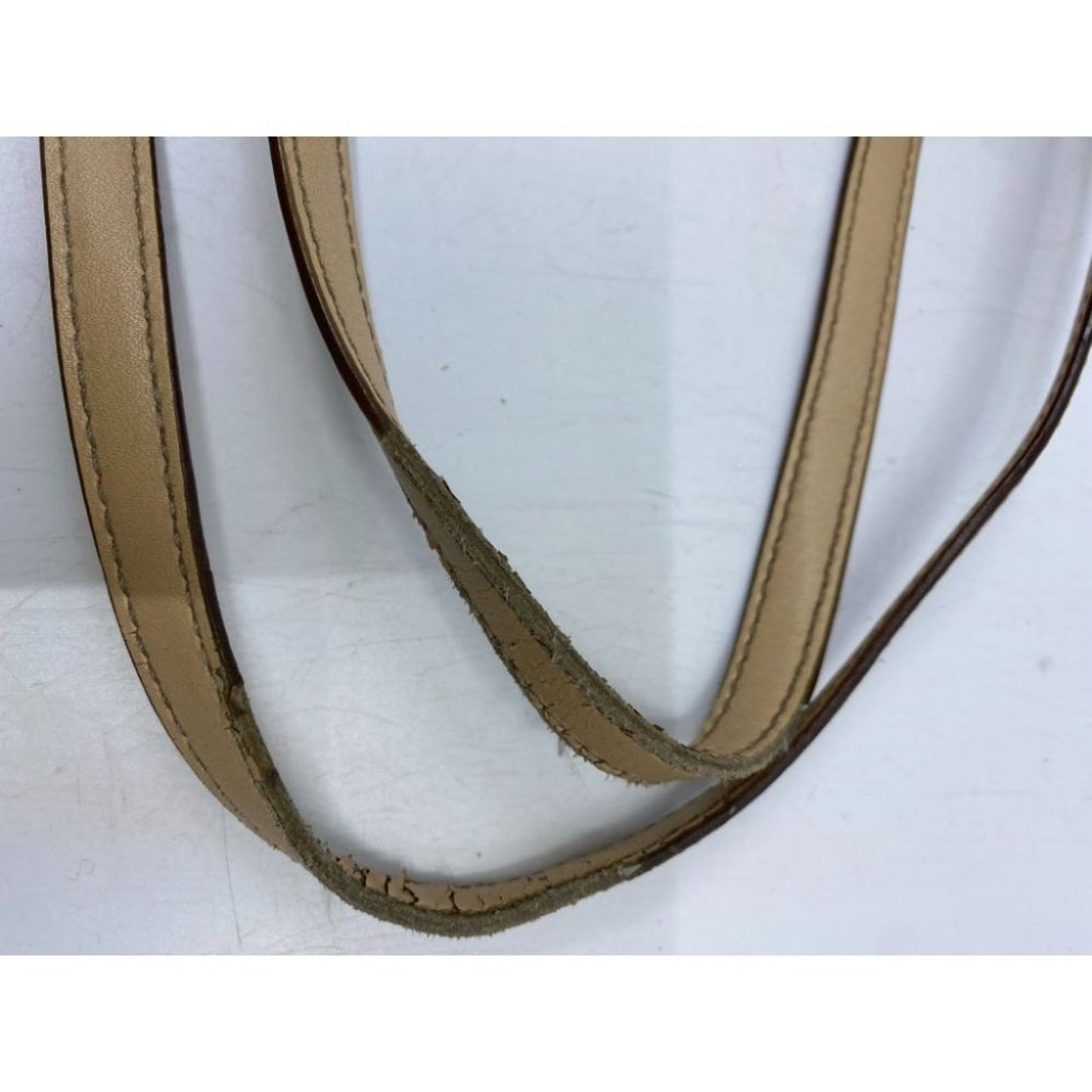 Michael Kors Classic Beige Leather Tote Bag