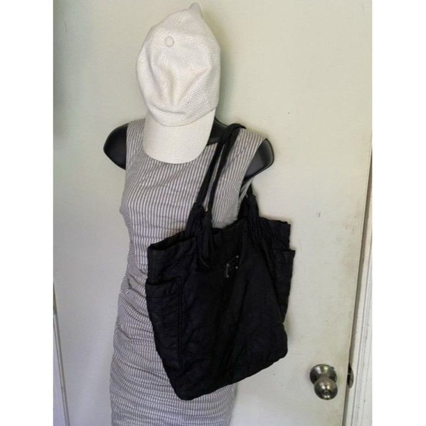 Marc By Marc Jacobs Lightweight Shopper Black Nylon Shoulder Bag