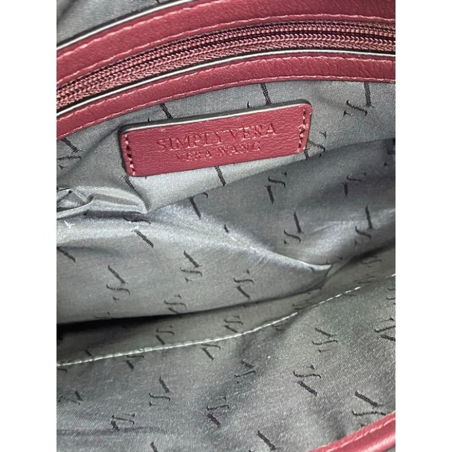 Simply Vera Vera Wang Red Medium Crossbody Bag