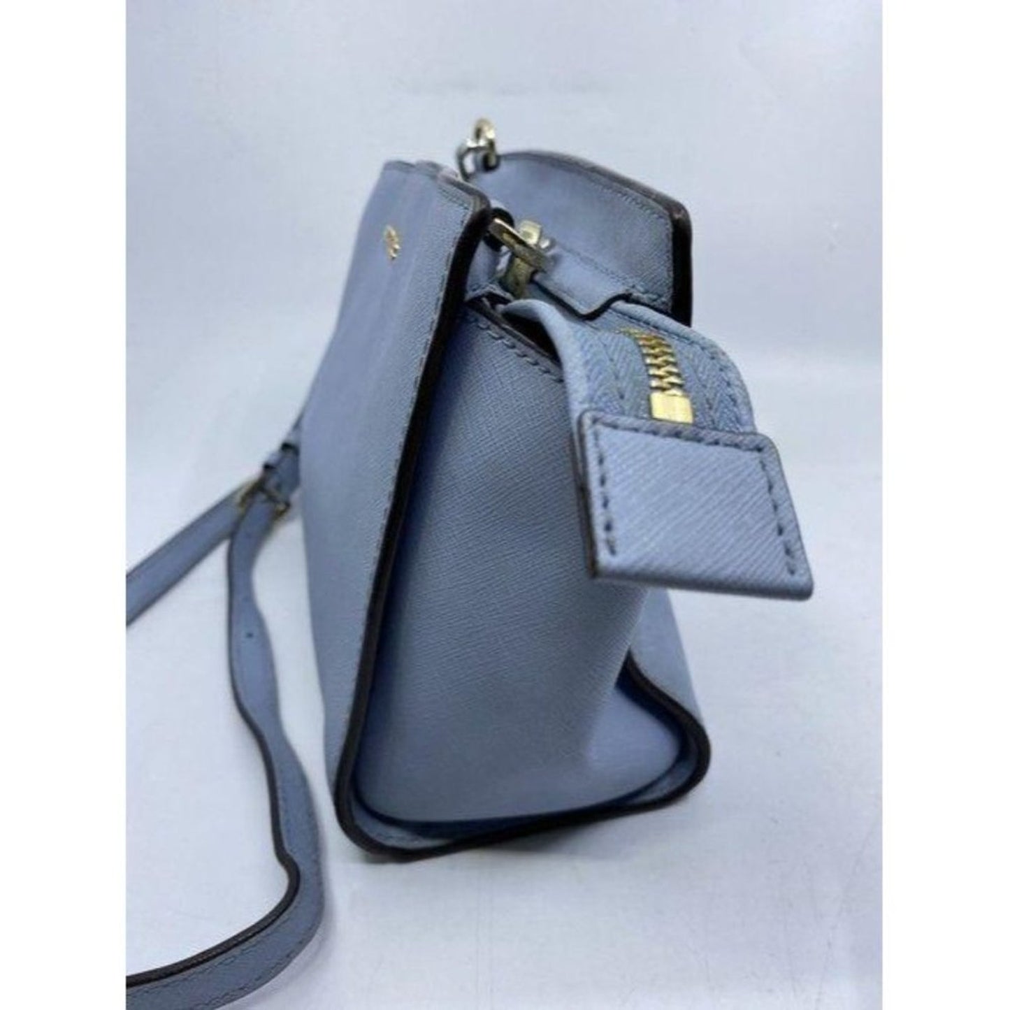 michael kors small blue cross body bag