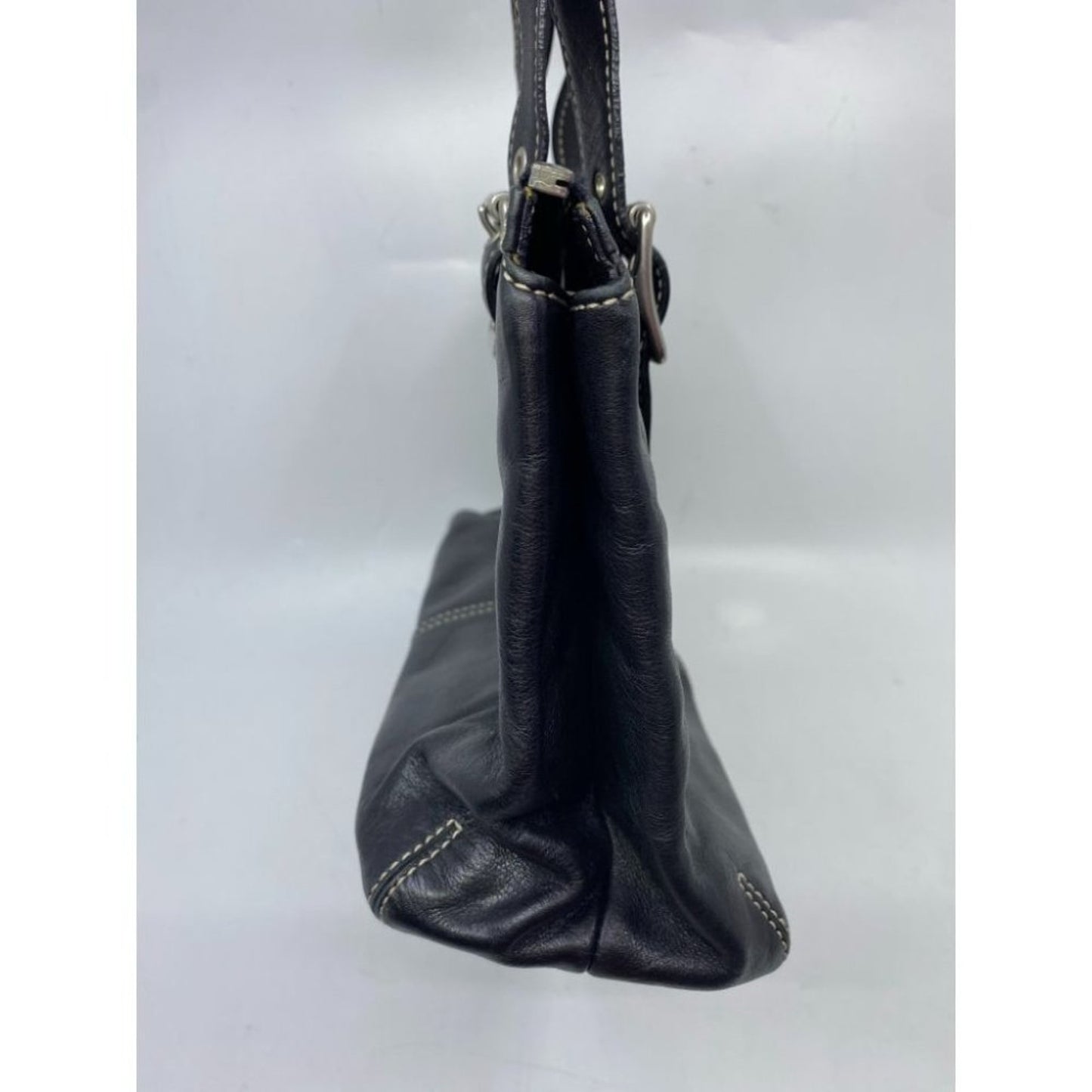 Coach Black Medium Leather Handbag