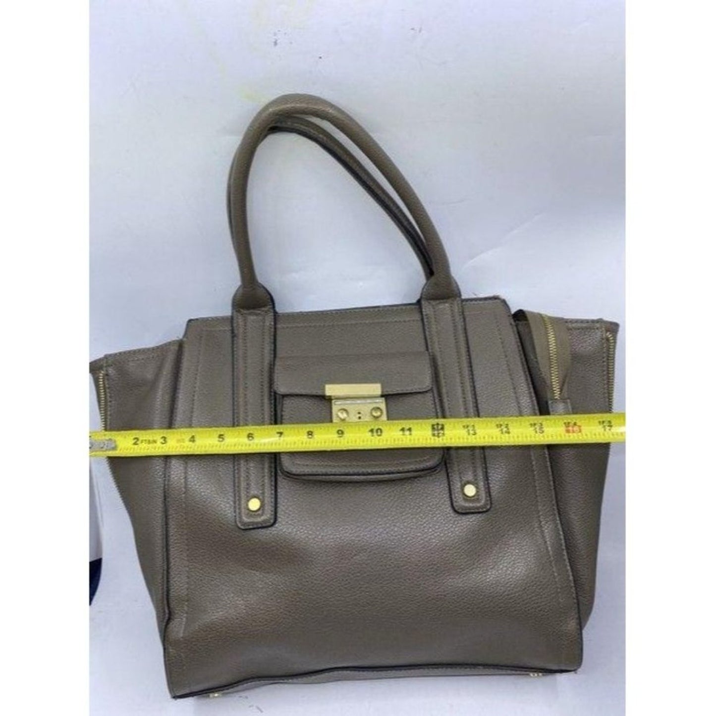 31 Phillip Lim msrp gray faux leather shoulder bag