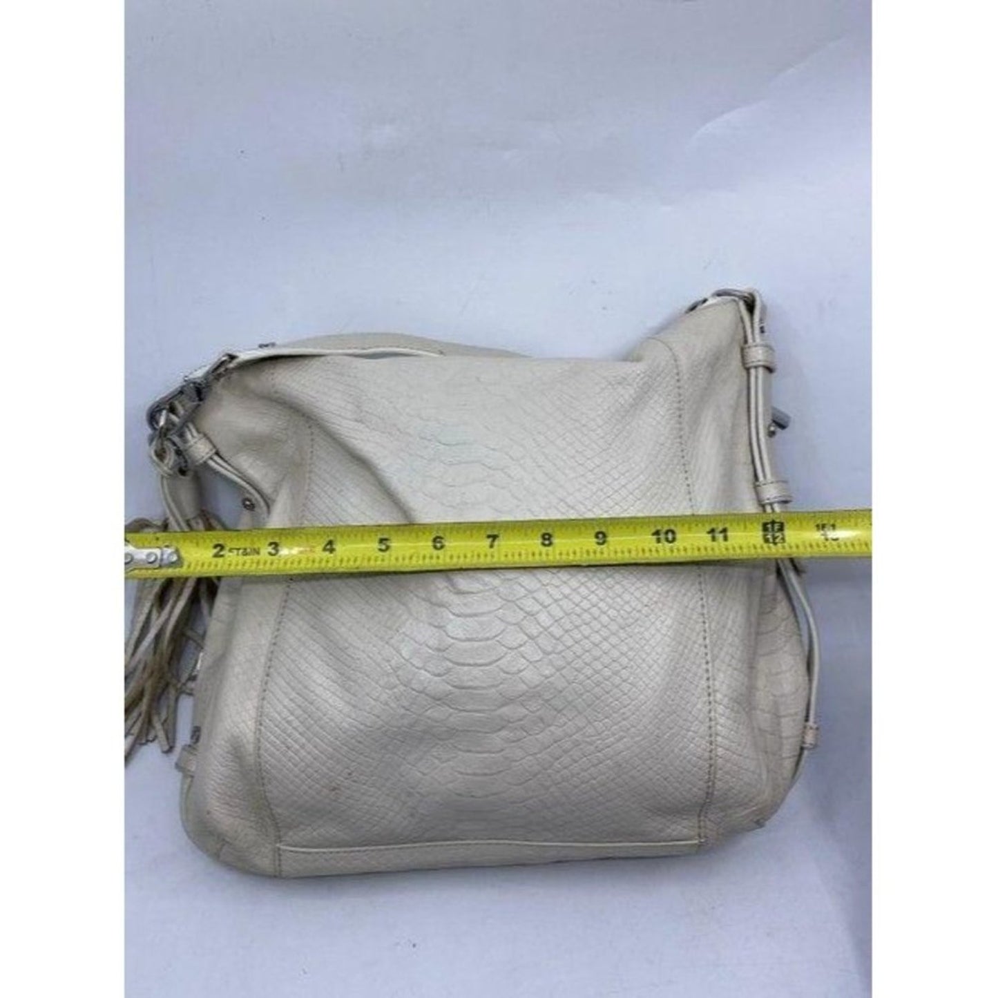 michael kors cream leather shoulder bag