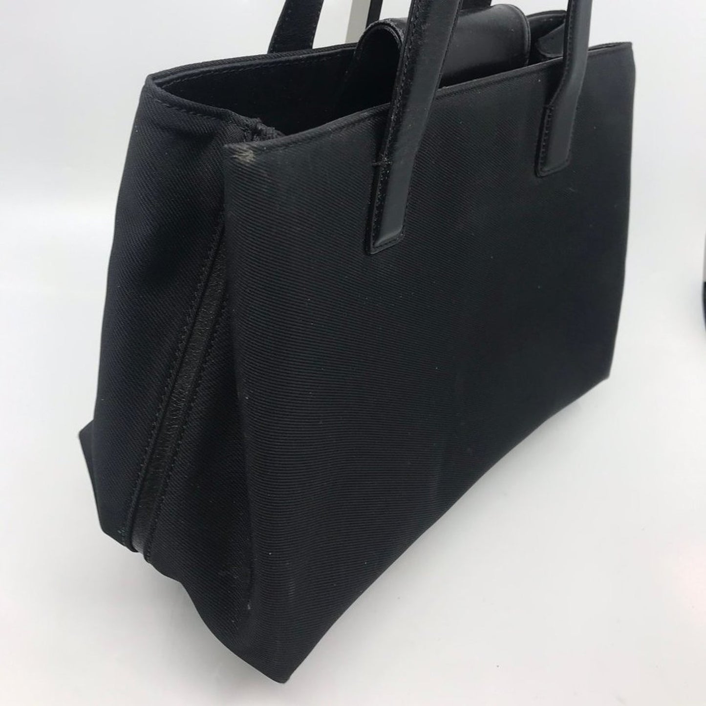 Coach Black Fabric Mini Purse