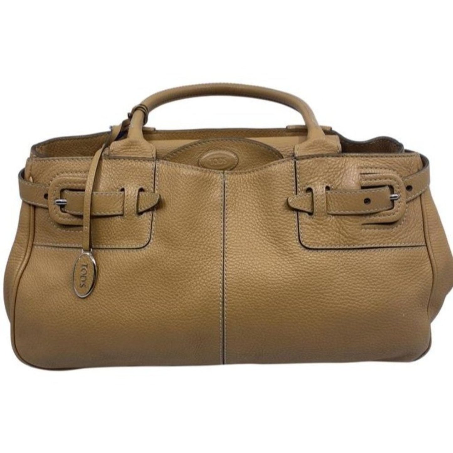 Tod S Tan Leather Shoulder Bag